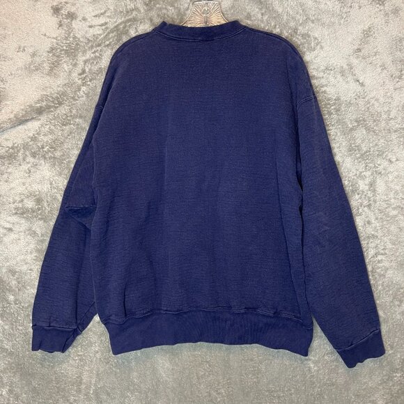 Classic 90s Men Indiana Stepdad Heavyweight Super Cotton Crewneck Sweatshirt XL - Picture 2 of 11